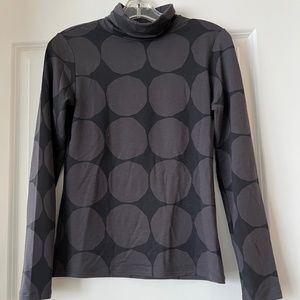 Uniqlo Marimekko New HEATTECH Turtleneck Long-Sleeve Printed T-Shirt (Stones)